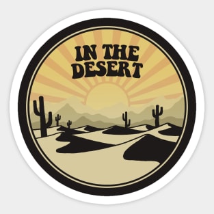 In the Desert Sticker